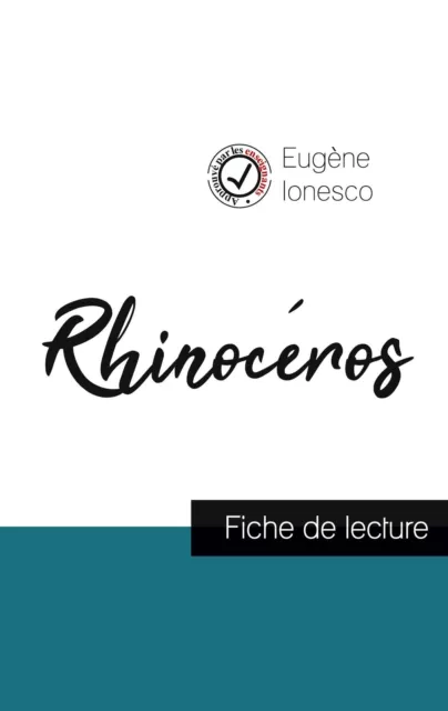 Rhinocéros de Ionesco (fiche de lecture et analyse complète de l'¿uvre) | Buch