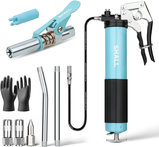 2 Fettpresse-Mundstücke Mit Schnellverschluss - 6-Backen-System Für 1/8 NPT Gewinde