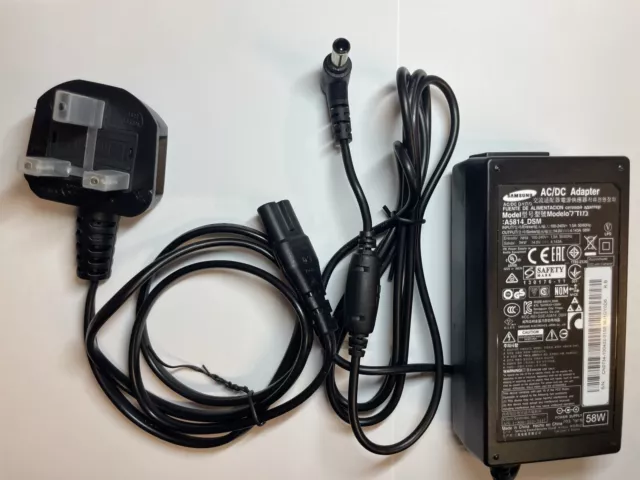 Samsung 14.0V 2.14A 30W AC/DC Adapter for PS30W-14J1 Power Supply + UK Plug
