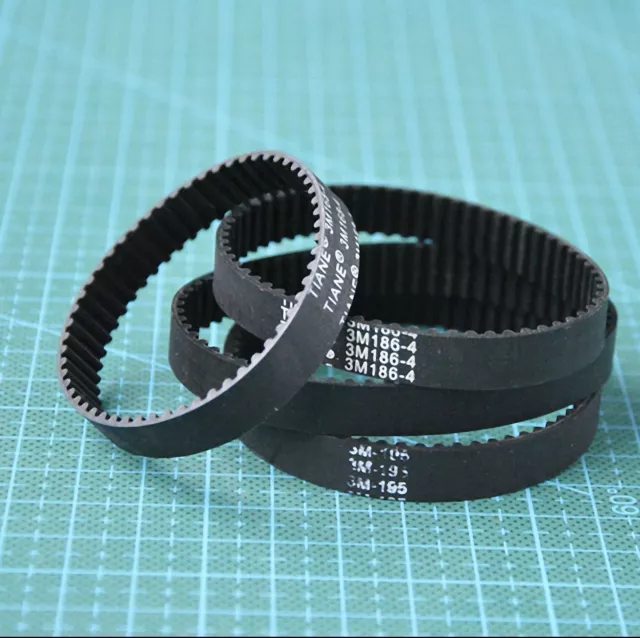 HTD 3M Closed Timing Belt 3mm pitch 10-15mm width - CNC Drives - 120mm to 495mm