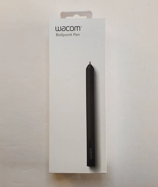 NEW Wacom Bamboo Ink Stylus Pen Black (UP370800) w/ Replacement Refills