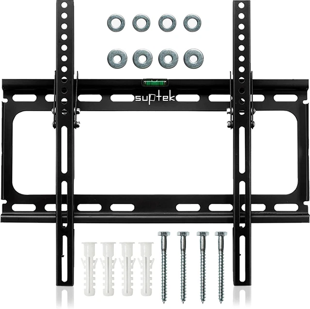 Support Mural TV Téléviseur télévision écran plat smart Bande Câble fixation vis
