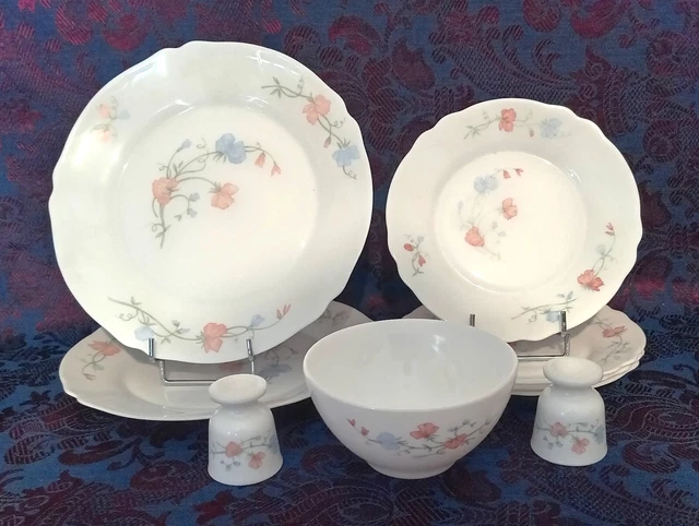 Grande cocotte ARCOPAL avec couvercle , opaline motif
