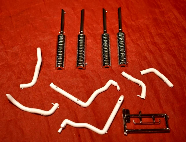 Revell Kenworth W-900 Dump Truck Exhaust System 1/25