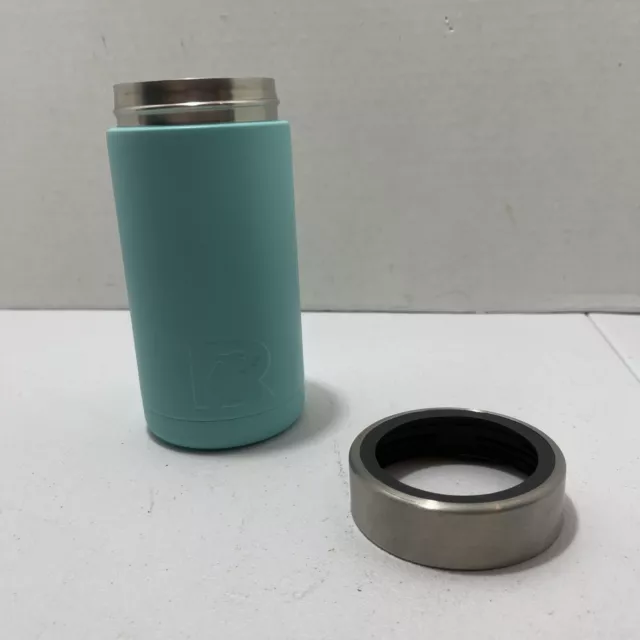RTIC Can Cooler/Koozie - 12oz - Vacuum Insulated - 18/8 Stainless Steel Teal