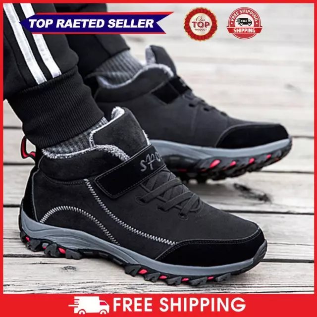 MENS HIGH TOP Ankle Boots Waterproof Snow Boots for Autumn Winter ...