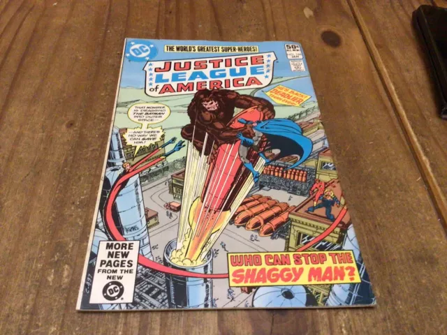 Vintage DC  Comics Justice League Of America No.186 January 1981