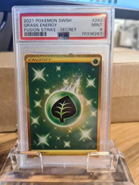 Pokemon SWSH Fusion Strike Genesect V Alt Art. PSA 9 🔥 255