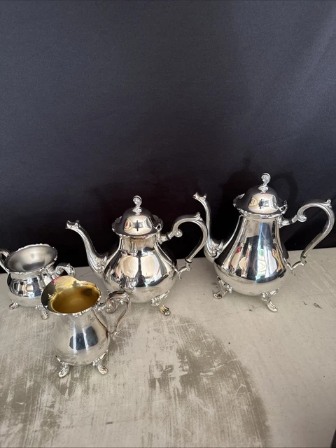 Webster Wilcox ONEIDA オネイダ　コーヒーポット　 セット WEBSTER WILCOX ONEIDA Set of 4 Coffee, Teapot, Creamer