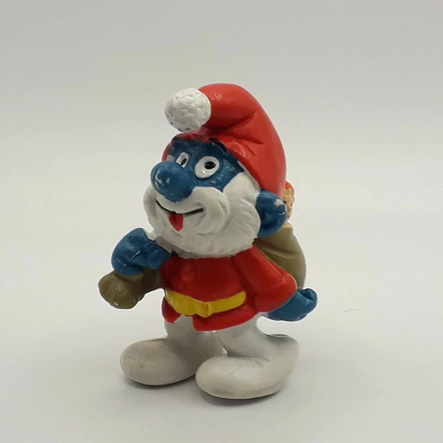 Figurine Bonbons Schtroumpf - Grand Schtroumpf En Père Noël - Occasion Collection BD