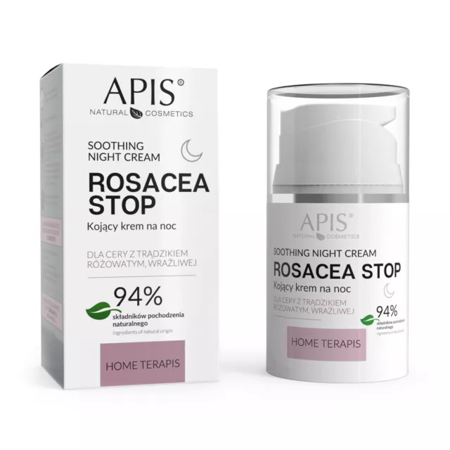APIS Rosacea Stop - Beruhigende Nachtcreme 50ml