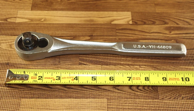 Craftsman 1/2'' Drive Quick Release Ratchet -VH- 44809 USA