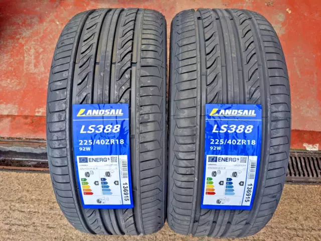 X2 225 40 18 Landsail Tyres With Amazing B,B Ratings  225/40R18 92W Xl