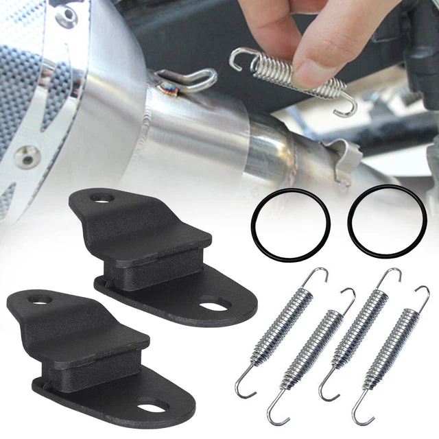 Banshee Parts Exhaust Muffler Pipe Stay Mount With Hangers Springs And O-Rings Fits For Yamaha YFZ350 1987-2006 Banshee 350 - Foto 11
