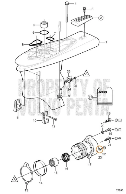 2 Sets Gearlube O-ring Set For Volvo Penta SX-M ,SX-A ,DPS-A Replaces 3852045 3855081 - 34