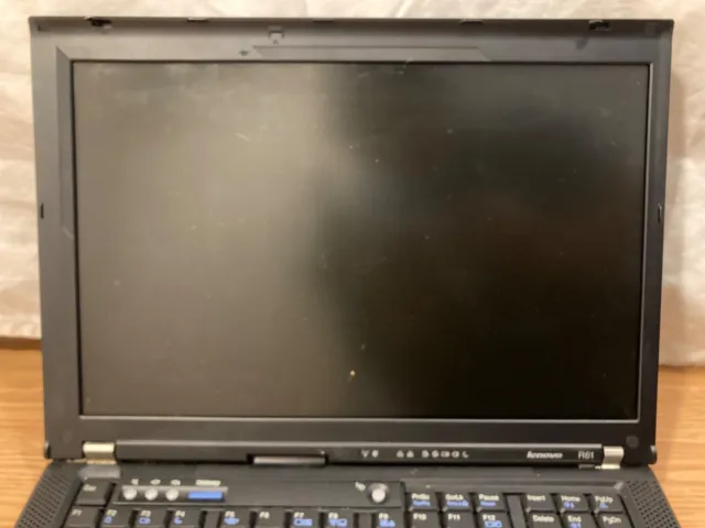 Lenovo ThinkPad R61 14.1" Core 2 Duo T7100 1.8GHz 1GB RAM - No HDD/Power adaptor 3