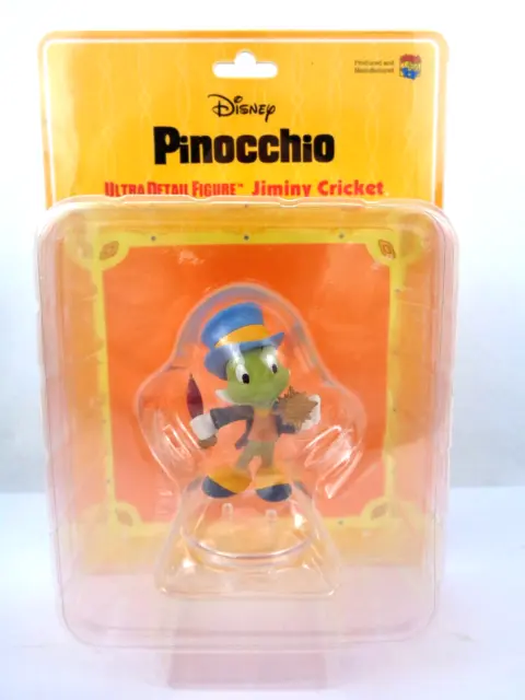 Medicom Disney Pinocchio Jiminy Cricket Ultra Detail Figure UDF Sealed Very Rare