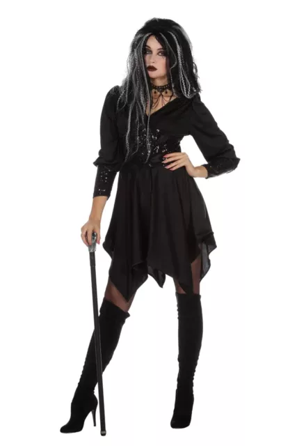 Hexenkostüm Kostüm Hexe Hexen Witch Damenkostüm Damen Halloween Karneval Vampir