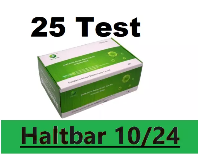 25x Corona Schnelltest Covid-19 Antigen Nasal Rapid Nasen Test Omikron BfArM NEU