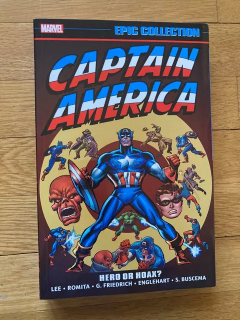 Captain America Epic Collection Volume 4 Hero or Hoax Marvel Avengers