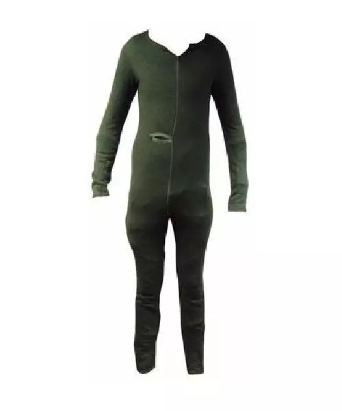 MENS BASELAYER THERMAL JUMPSUIT ALL IN ONE UNDERWEAR PLAYSUIT ZIP