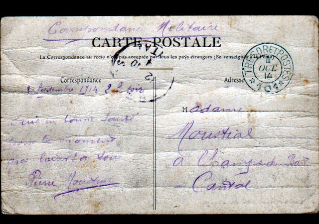 LES BOCAGES (60) VILLAS animées en 1914 / Franchise Militaire TRESOR & POSTE 101