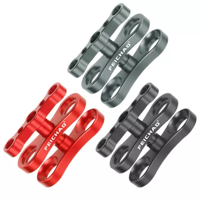 BGNing Tripod Butterfly Clip Clamp 1 inch Ball Joint Arm Mount for Gopro Camera