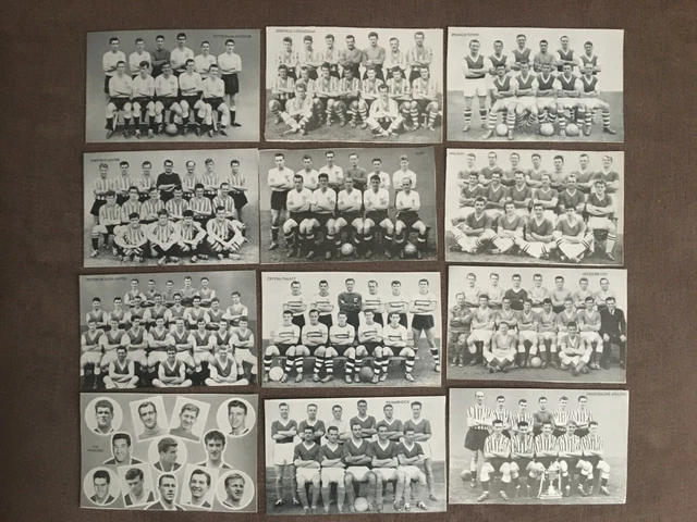 DC Thomson STAR TEAMS OF 1961 Football & Rugby team cards