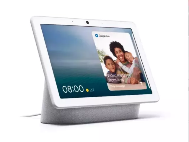 Google Nest Home Hub Max 10" HD Display Google Assistant Lautsprecher-Kreide