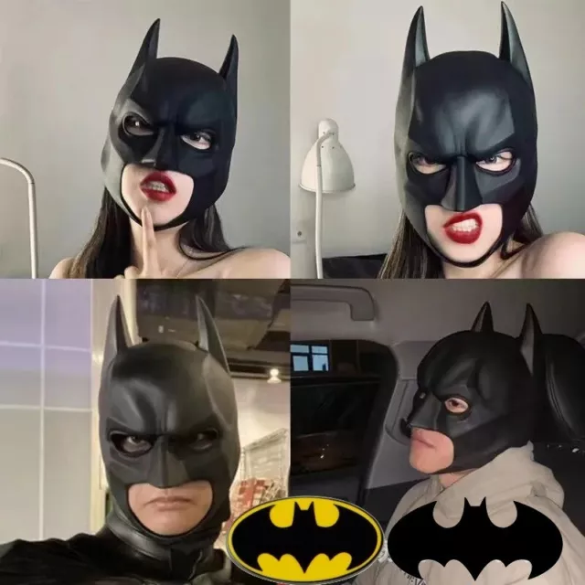 Masque Batgirl deguisement Cosplay Jeux De Role Comics Halloween Carnaval Batman