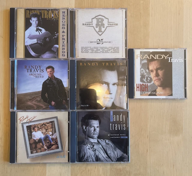 LOT OF 7 Randy Travis CDs 20.00 PicClick