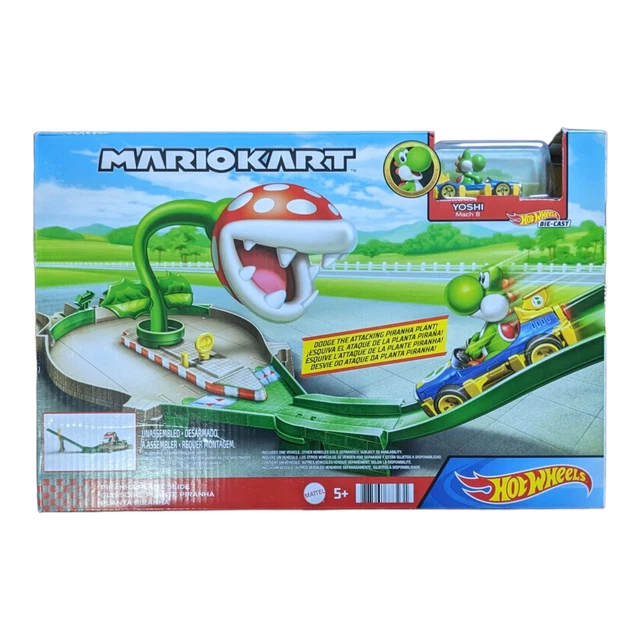 HOT WHEELS PIRANHA Plant Slide Mario Kart Circuit Track £26.14