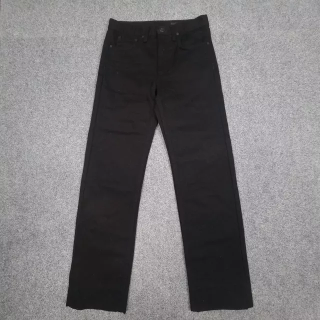 Rag & Bone Jeans womens 24 black denim straight pants casual cotton Size 24