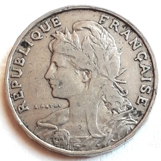 25 centimes Patey  2ème type, de 1904