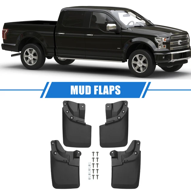 CAR MUD FLAPS Kit for Toyota 20162023 Black Front Rear Splash