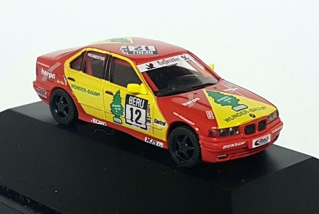 Miniature Herpa HO 1/87 BMW M3 E36 Rallye 1993 - N°3 Yolanda Surer, Warsteiner, Sans Boîte