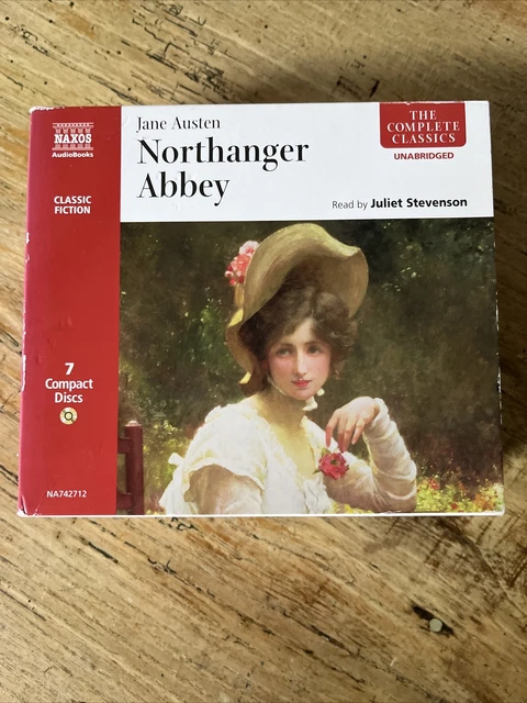 Jane Austen Northanger Abbey AudioBooks Juliet Stevenson 7 discs unabridged