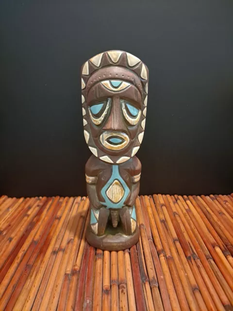 Rare Tiki Diablo Tiki Mug~West By Westwood Teal~Limit Of 150 Number 046~Tribal