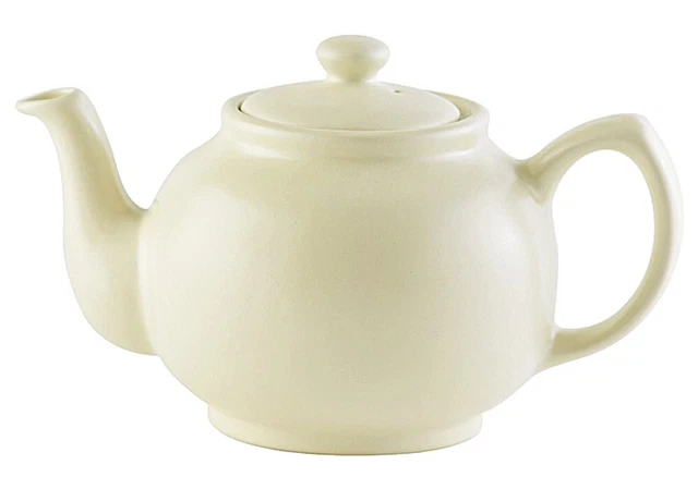 PRICE&KENSINGTON Teekanne 6 Tassen 1,1l matt creme   101268