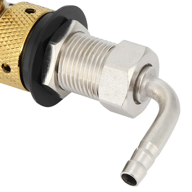 G5/8 Thread Adjust Beer Tap Faucet Brass Stainless Steel Equipment For Home Bar