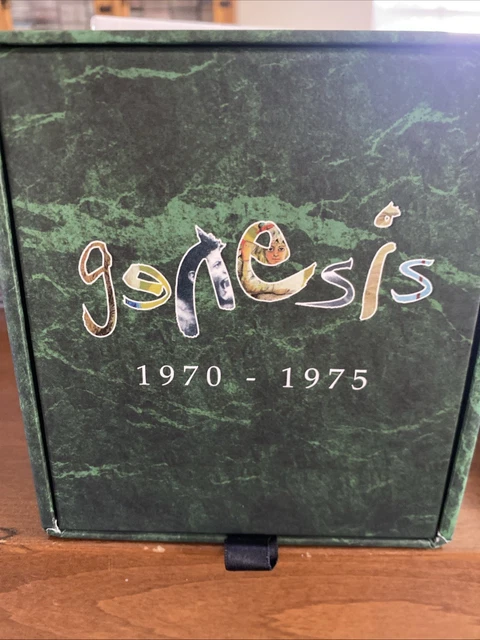 GENESIS - 1970-1975 CD DVD Box Set 2008 EUR 258,10 - PicClick ES