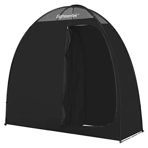 Shower Tent Changing Room 2 Rooms Outdoor Pop Up Camping Toilet Portable