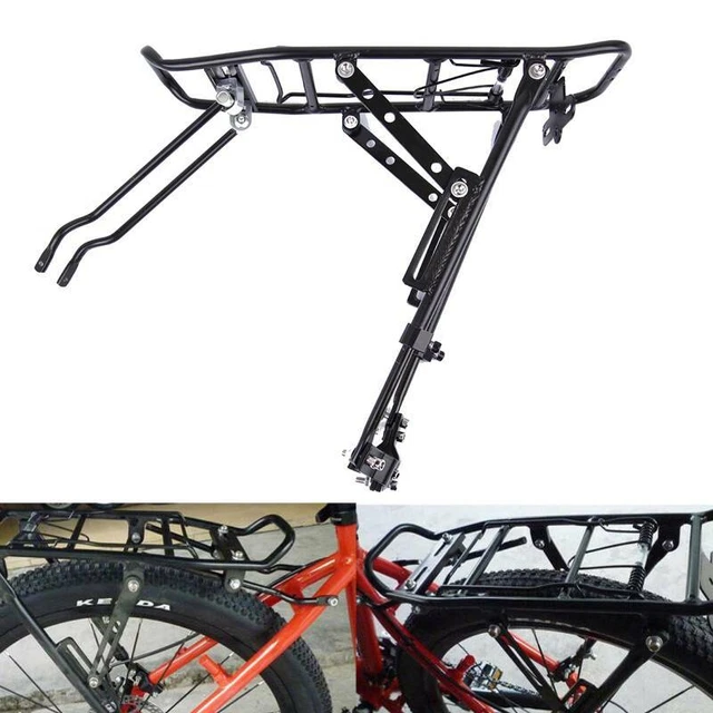 BIKE MTB REAR Rack Bicycle Post Pannier Bracket Seat Luggage Carrier