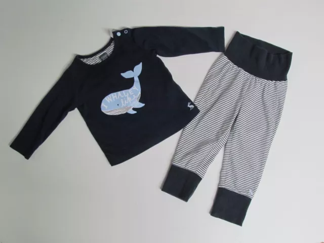 Joules Baby Boys Leggings/bottoms, Whale T-shirt Outfit   age 6-9  months  BR15g