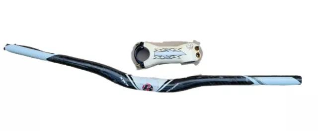 BONTRAGER RACE X LITE CARBON Handlebars and Stem 31.8mm 7° Rise 660mm Wide MTB