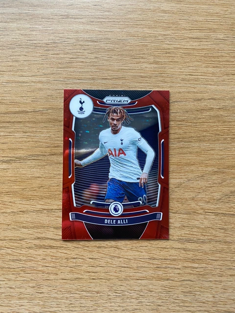 /28 Dele Alli Panini Prizm Red Stars SP Football Card Tottenham Hotspur