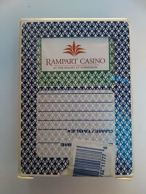 Rampart Summerlin Playing Cards Casino Aristocrat Deck SEALED POKER 2