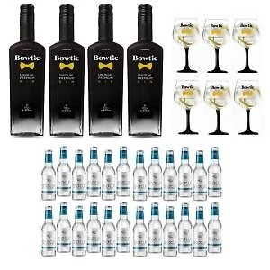 Kit Gin Bowtie & Tonic 4 X Cl 70 + 24 T & 6 Bicch