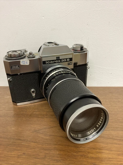 Alte Voigtländer Zeiss Ikon Icarex 35 S Kamera Camera Lens Color Dynarex K5