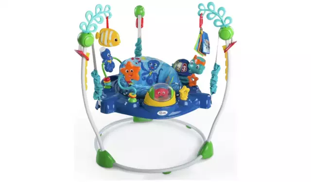 Baby Jumper Neptune's Ocean Discovery Toddler Bouncer Chair By Baby Einstein